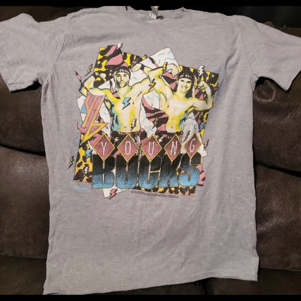 Young Bucks Aew Wrestling Shirt Medium